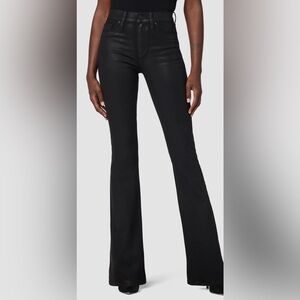 Hudson Barbara High-Rise Bootcut Jean size 31 Color: Noir Coated